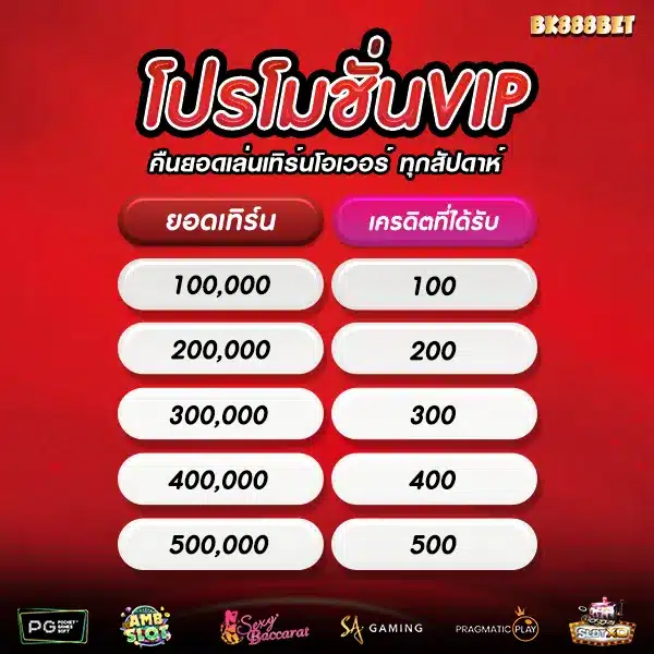 โปรโมชั่น VIP